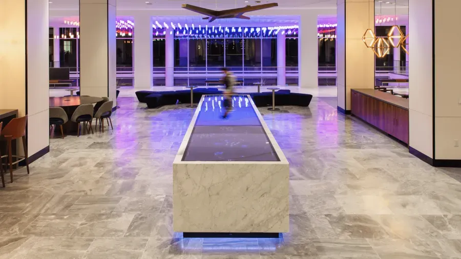 Community Table installation at KPMG Lakehouse