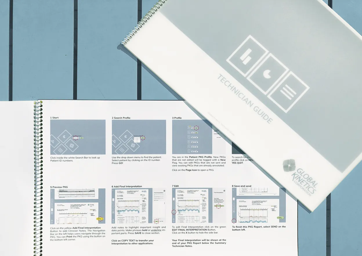 Onboarding guides for clinicians